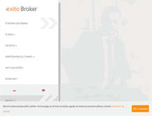 Tablet Screenshot of exitobroker.pl